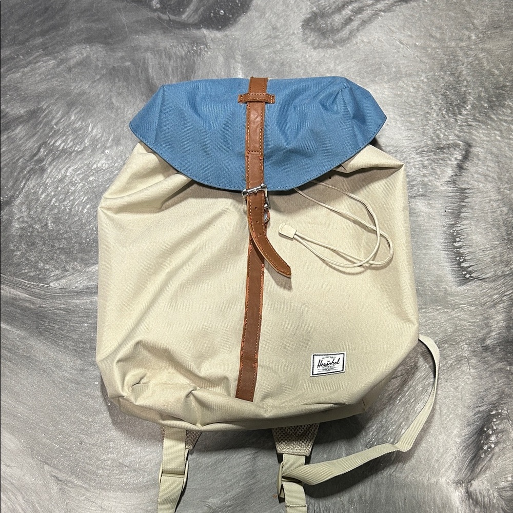 Herschel Supply Company Blue and Tan Backpack